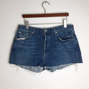 💥 EUC Agolde Raw Frayed Cuffs Shorts